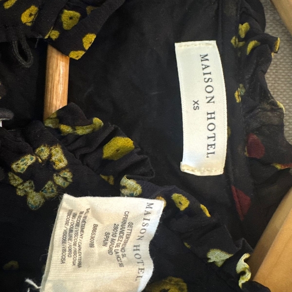 MAISON HOTEL Bianca Dress in Black Magma - Picture 11 of 13